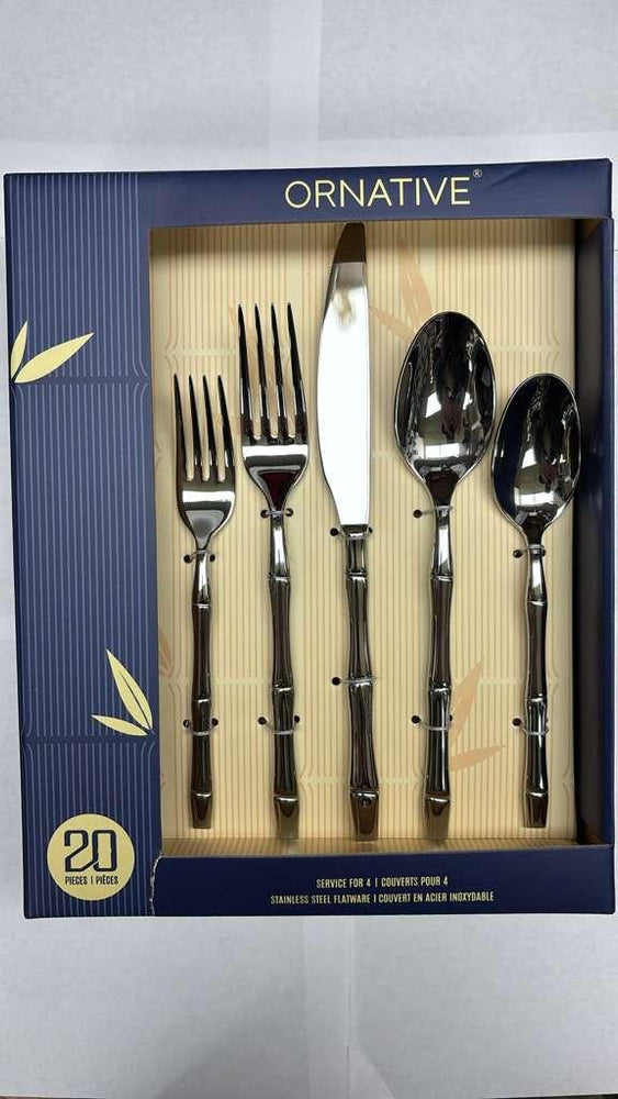 Prestige Ornative Bamboo Flatware Set, Service/4