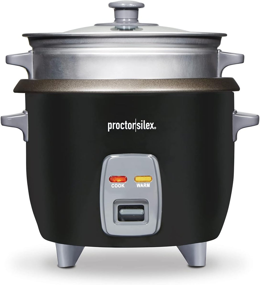 Proctor Silex 6 Cup Rice Cooker & Food Steamer