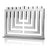 Godinger Ricci 3D Cutout Menorah