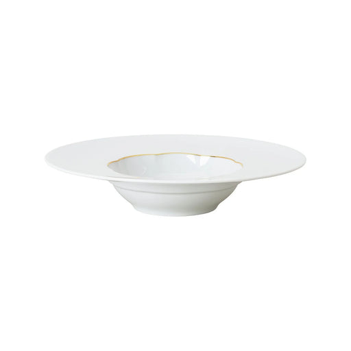 Rosenthal Sonetto Oro Dinnerware, Soup Plate, Gold Band
