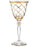 Vietri Lattice Wine Glass