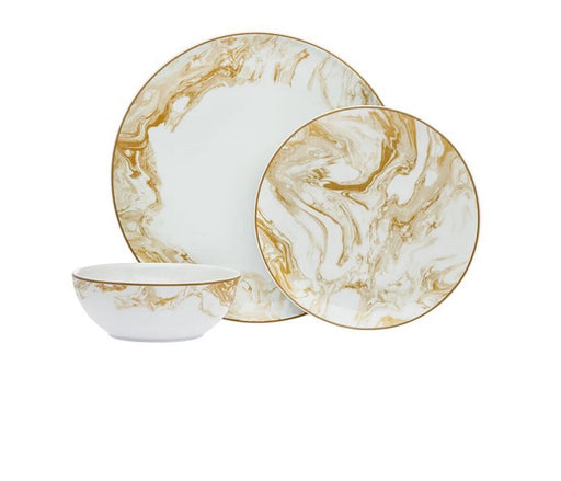 Ricci Stella Gold 3 Piece Place Setting