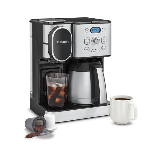 Cuisinart SS-21 10-Cup Carafe, Single Serve, Over Ice Thermal Carafe Coffeemaker