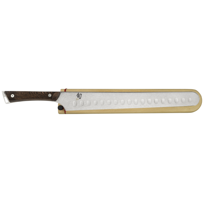 Kanso 12" Hollow Ground Brisket Knife w/ Saya