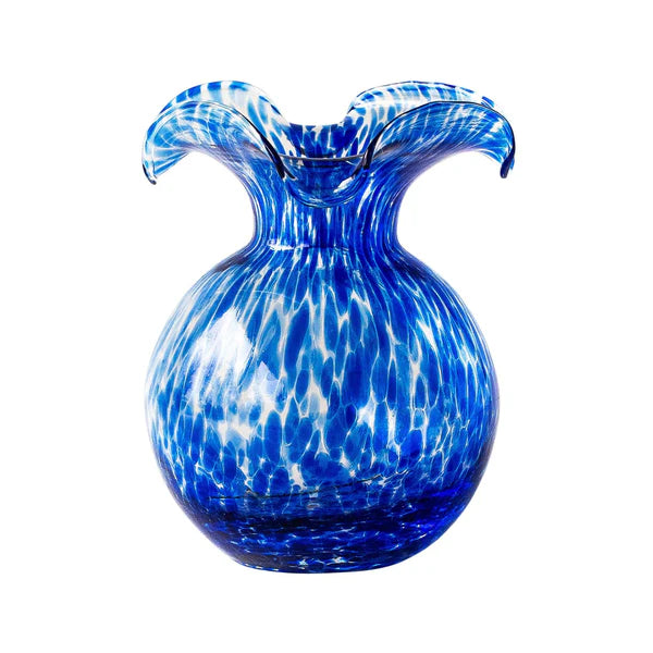 Vietri Hibiscus Glass Vase