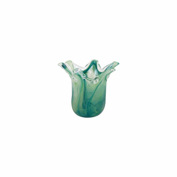 Vietri Onda Glass Vase