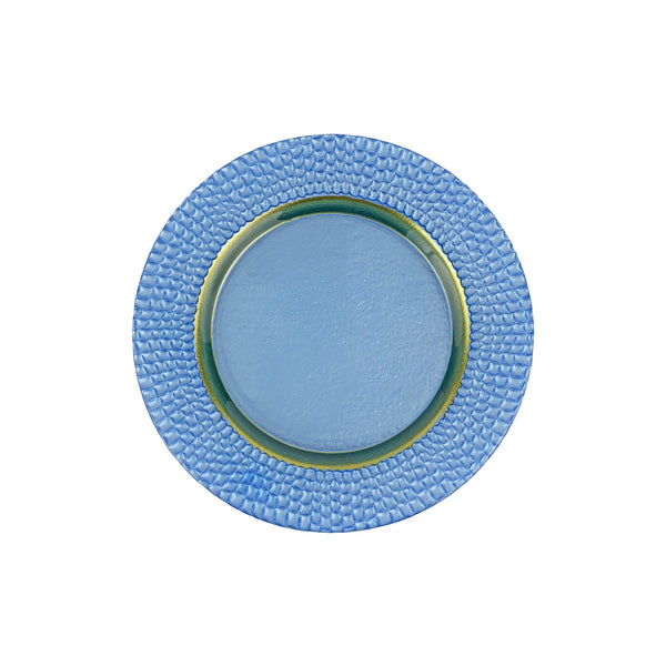Vietri Pelli Colored Glass Dinnerware, Salad Plate