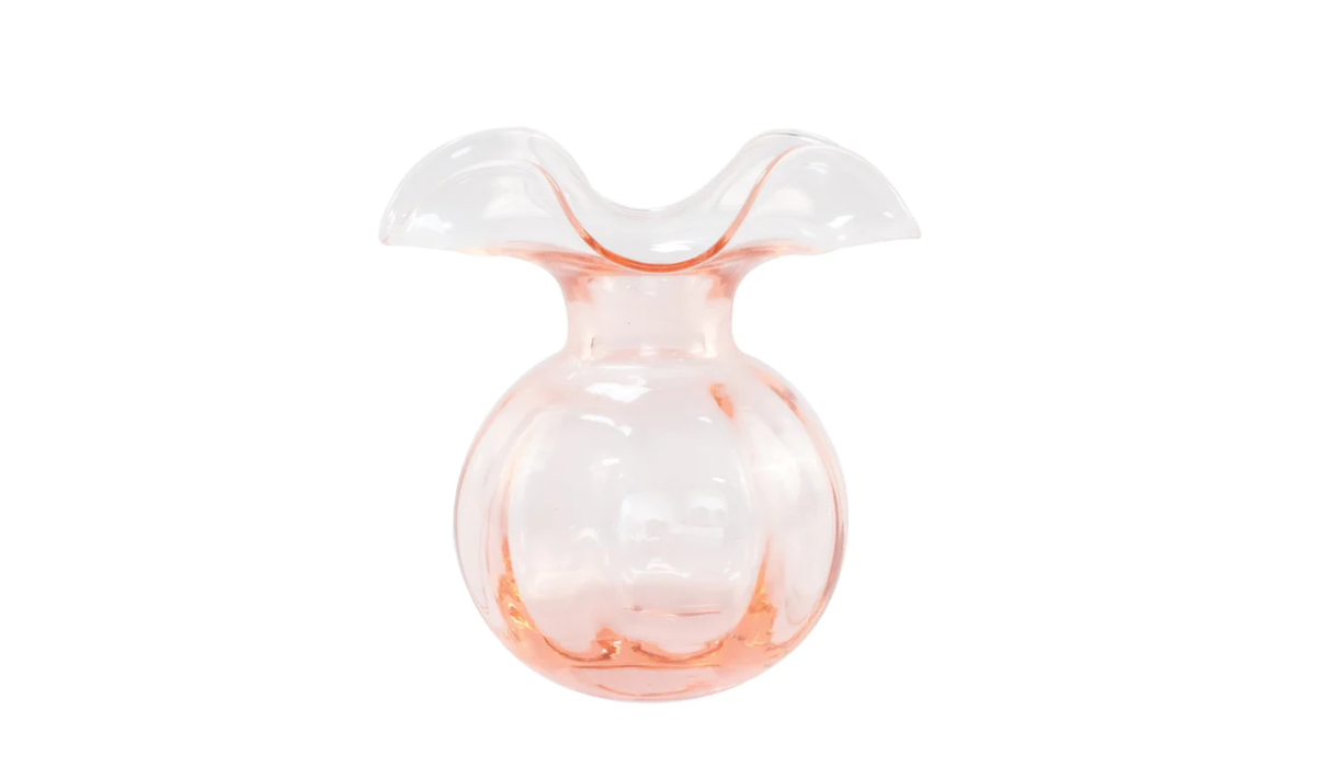 Vietri Hibiscus Glass Vase