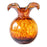 Vietri Hibiscus Glass Vase