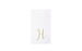 Vietri Papersoft Napkins, Gold Monogram Guest Towels, Pack of 20