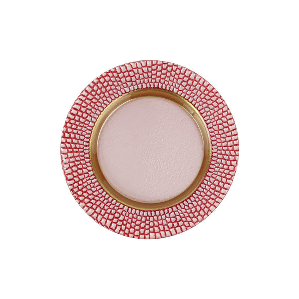 Vietri Pelli Colored Glass Dinnerware, Salad Plate