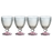 Villeroy & Boch Boston Multi-Colored Water Goblet, Set of 4