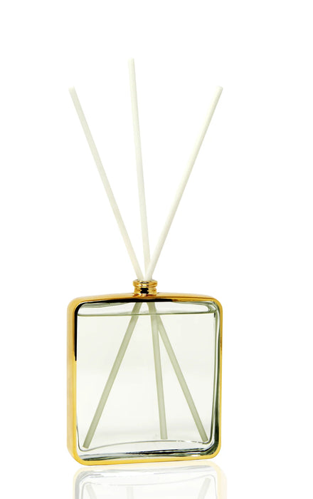 Vivience Gold Framed Square Diffuser, Lily of the Valley Scent