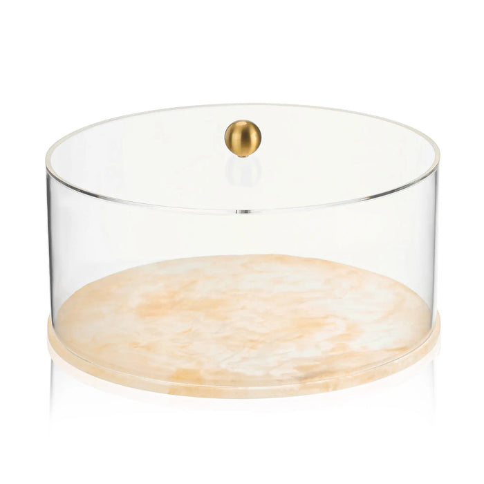 Waterdale Collection Round Resin Cake Dome