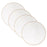 Waterdale Collection Lucite Charger