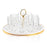 Waterdale Collection Classic Pearlstone Liquor Set, 12 cups