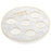 Waterdale Collection Pearl Marble Seder Plate