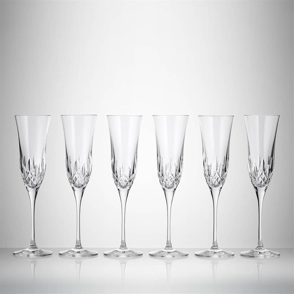 Waterford Lismore Essence Champagne Flute, 7.5 oz., Set of 6