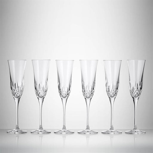 Waterford Lismore Essence Champagne Flute, 7.5 oz., Set of 6