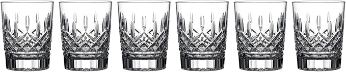 Waterford Lismore Double Old-Fashioned 12.5 oz., Set of 6