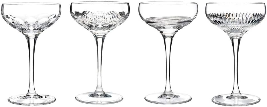 Waterford Mixology Coupe, 4oz, Set of 4 Mixed