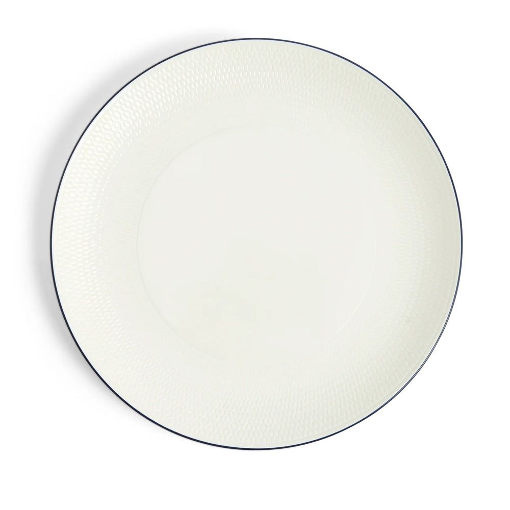 Wedgwood Gio Blue Line Dinnerware, Dinner Plate, 11 inch