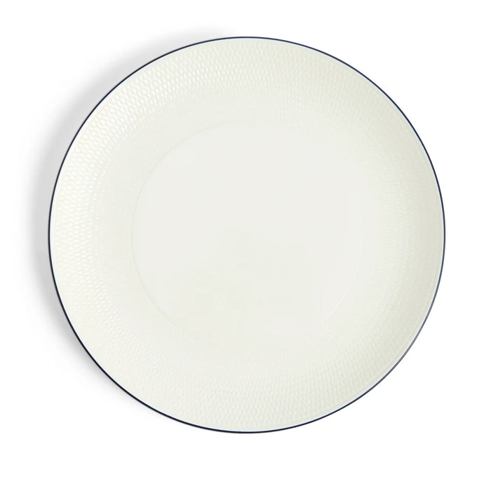 Wedgwood Gio Blue Line Dinnerware, Dinner Plate, 11 inch