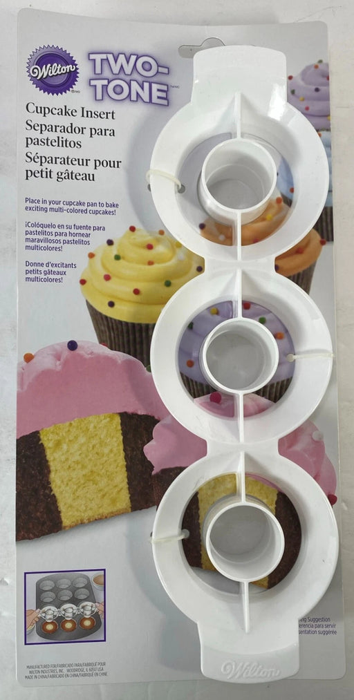 Wilton Two-Tone Insert for Multi-Colored Cupcakes
