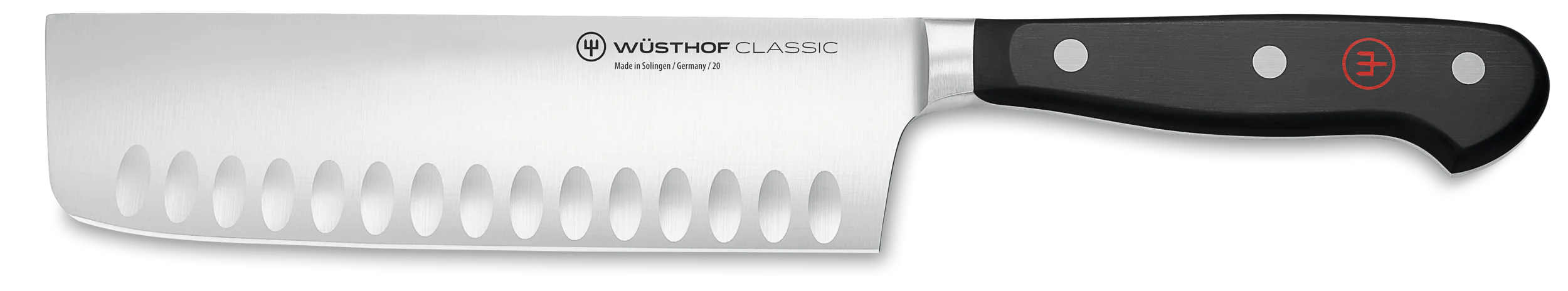 WUSTHOF Classic 7 Inch Nakiri, Hollow Edge Model 1040132617