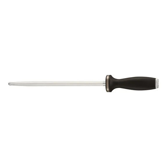 ZWILLING EDGE MAINTENANCE 10' Sharpening Steel with Stainless Steel End Cap