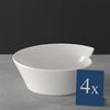 Villeroy & Boch New Wave Set of Four Large Round Rice Bowls