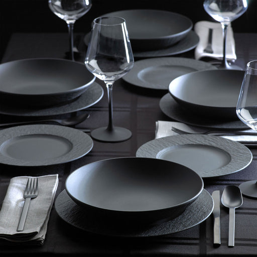 Villeroy & Boch Manufacture Rock 12 pc Dinnerware Set