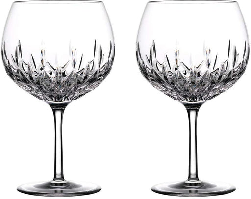 Waterford Gin Journeys Lismore Balloon Wine Glass Pair, 22 oz, Clear