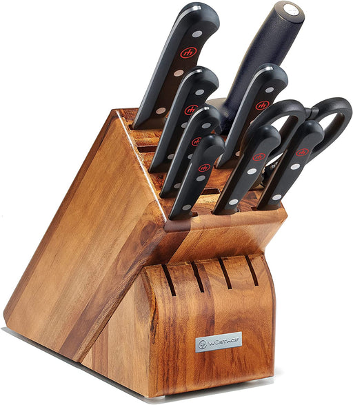 WÜSTHOF Gourmet 10-Piece Knife Block Set