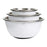 OXO Good Grips 3 Piece Stainless Steel Mixing Bowl Set