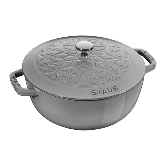 Staub Cast Iron 3.75 Quart Essential French Oven Lilly Lid