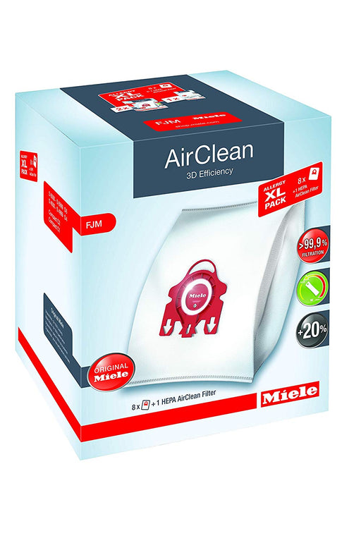 Miele AirClean 3D Allergy XL-Pack, FJM FilterBags Vacuum Bag