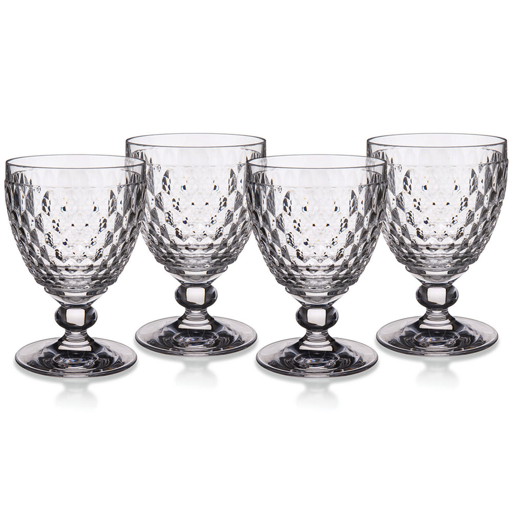 Villeroy & Boch Boston CLARET WINE GLASSES SET/4