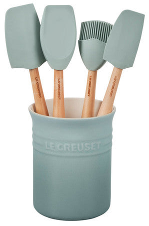 Le Creuset Craft Series 5-Piece Utensil Set with Crock