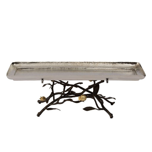 Michael Aram Pomegranate Footed Centerpiece Tray