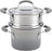 Rachael Ray Brights Sauce Pot/Saucepot with Steamer Insert, 3 Quart