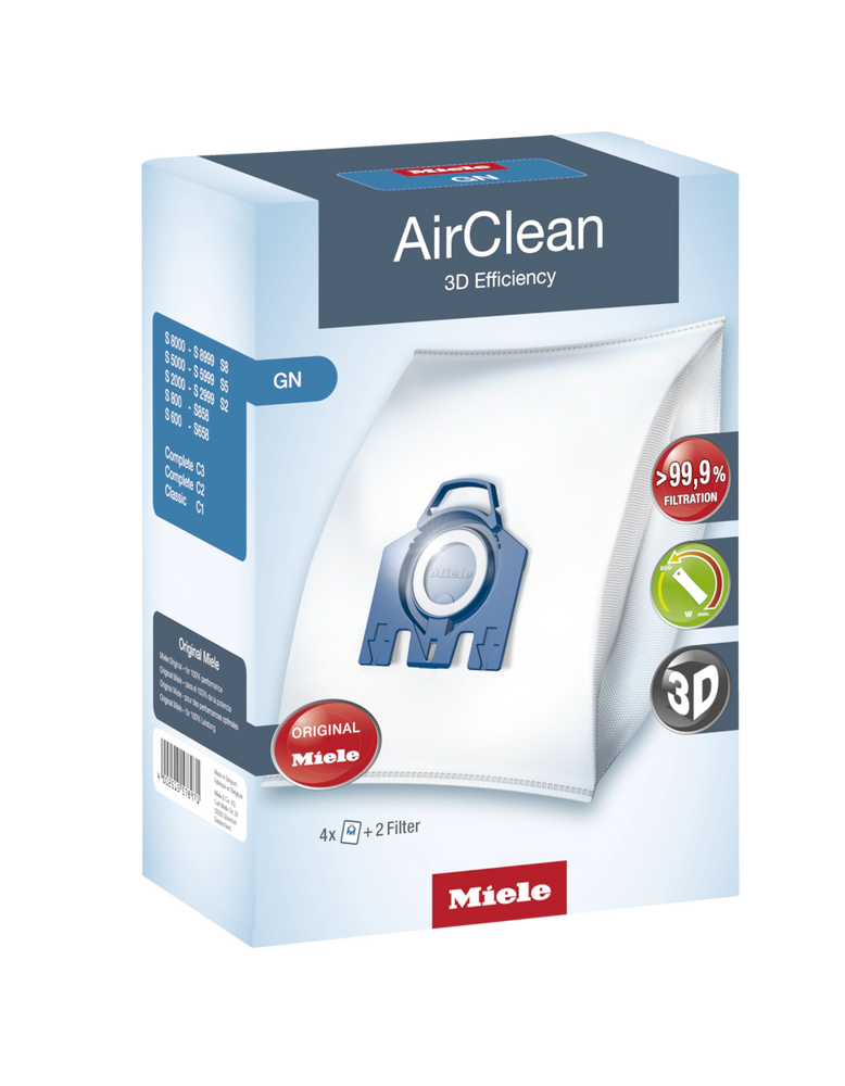 Miele AirClean 3D Efficiency FilterBags - GN 4 bags