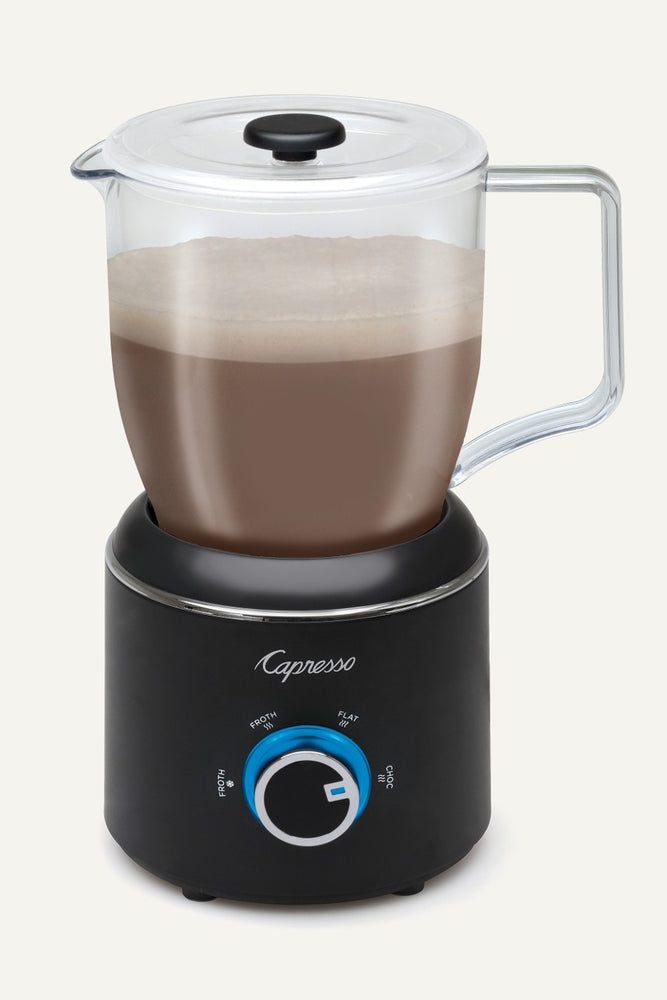 Capresso 207.01 Froth Control Automatic Milk Frother & Hot Chocolate Maker with Pitcher, Black