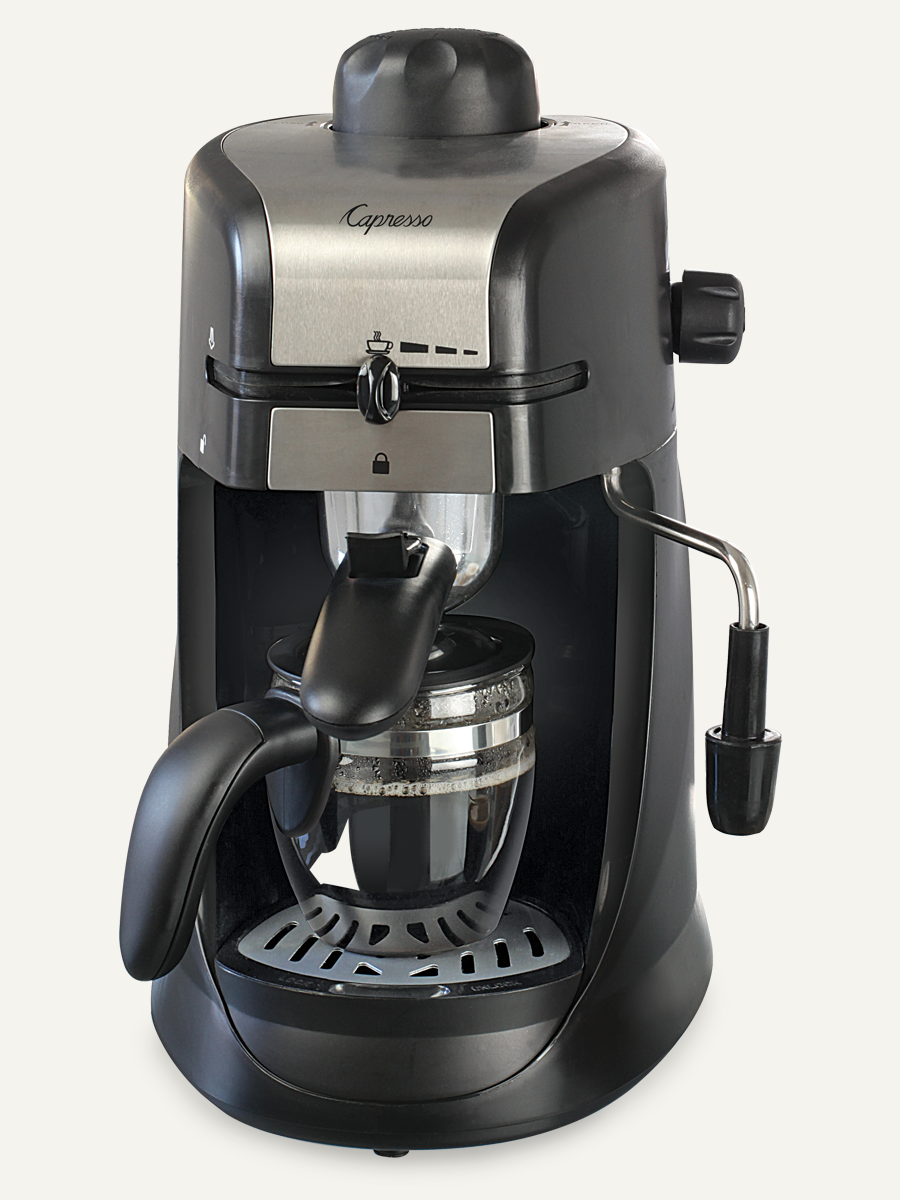 Capresso 304.01 Steam PRO Espresso & Cappuccino Machine with Safety Bo ...
