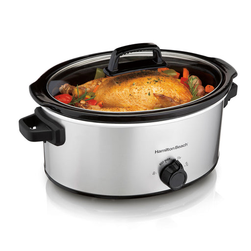 Betty Crocker 5-Quart Oval Slow Cooker with Travel Bag 