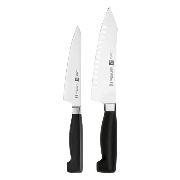 Zwilling Four Star "Rock and Chop" 2 Piece Knife Set