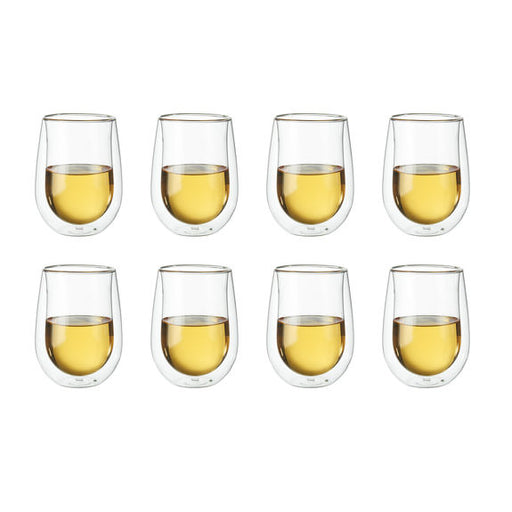 Zwilling Sorrento Double Wall Stemless 10 Oz White Wine Glass Buy 6 get 8