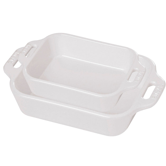 Staub 2 Piece Rectangular Baking Dish Set