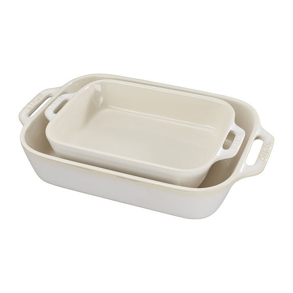 Staub 2 Piece Rectangular Baking Dish Set