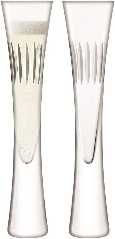 LSA International Moya Set of 2 Champagne Flute